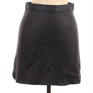 Charlotte Russe Faux Leather Skirt